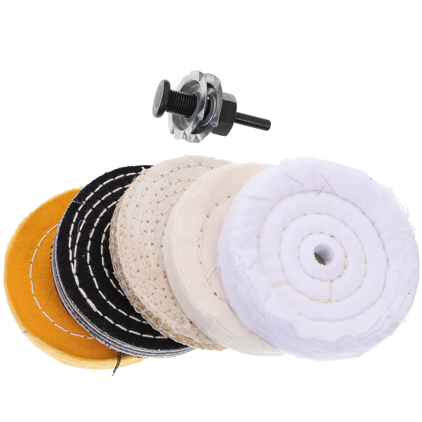 Polish Pad Set Buffer - 1Set Polishing Wheel Set for Drill