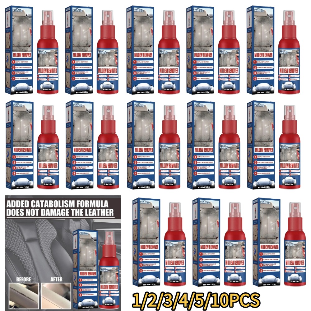 Leather Cleaner Interior - 30ml Car Mildew Remover Multi-Functional Car