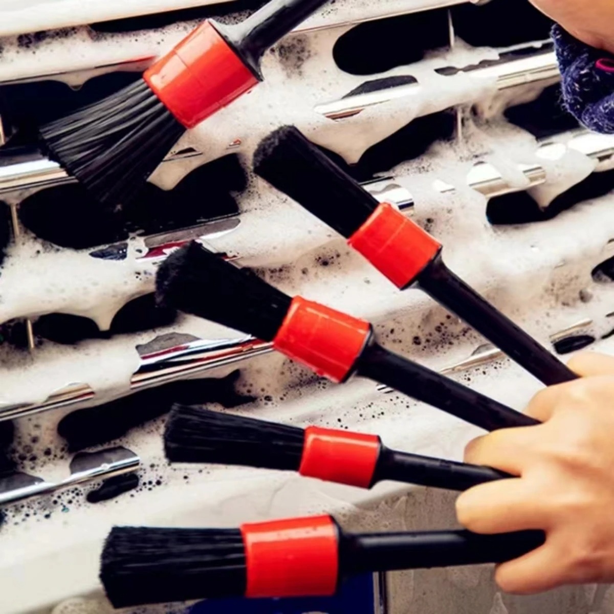 1‑15Pcs Multi‑Purpose Car Deta - Dirt Brush Interior 评论和价格