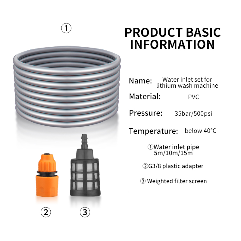 G3/8 Water Inlet Pipe Set For  - Car Shampoo Ph 评论和价格