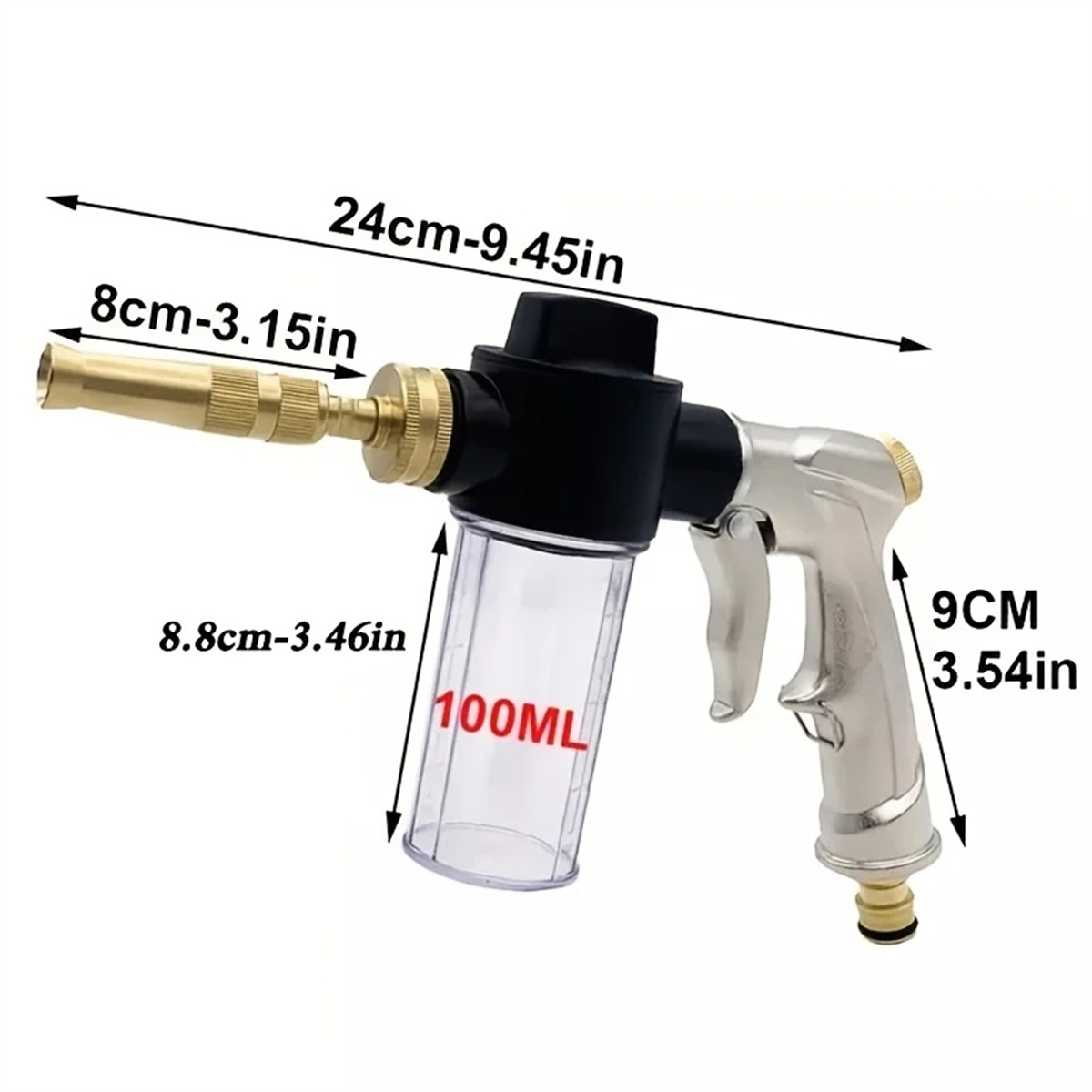 High Pressure Spray Water Gun  - Car Shampoo Ph 评论和价格