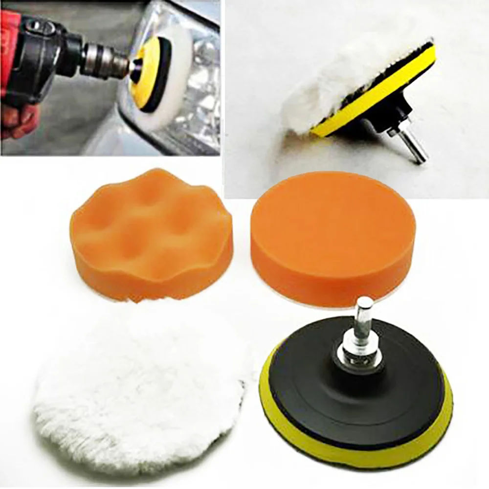4pcs/Set ​Gross ​Polish Polish - Polish Pad Set Buffer 评论和价格